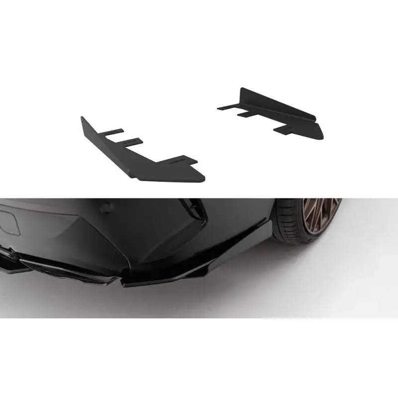 Commander Vite REAR SIDE FLAPS BMW M440IG22 / G23 / G22 FACELIFT / G23 FACELIFT - MAXTONDESIGN - FINITION NOIR + NOIR BRILLANT