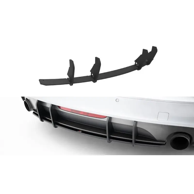 STREET PRO CENTRAL DIFFUSEUR ARRIERE AUDI TT S-LINE 8J FACELIFT - MAXTONDESIGN Prix Réduit