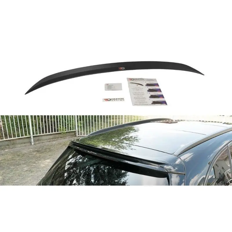 SPOILER CAP MERCEDES C-CLASS S205 63AMG ESTATE - MAXTON DESIGN - FINITION NOIR BRILLANT Prix Bas