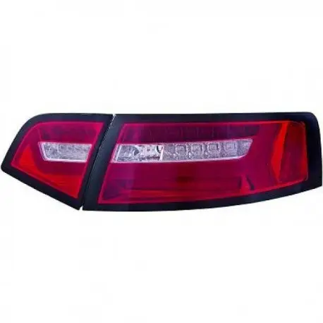 SET DE FEUX ARRIÈRES LOOK NEW A6 4G DYNAMIQUE POUR AUDI A6 4F (08-11) - BERLINE - ROUGE Remise