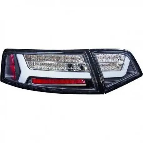 Dernière Chance SET DE FEUX ARRIÈRES LOOK NEW A6 4G DYNAMIQUE POUR AUDI A6 4F (08-11) - BERLINE - NOIR