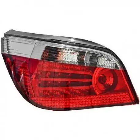 Achetez Aujourd’hui SET DE DEUX FEUX ARRIERE BMW SERIE E60 (03-07) - ROUGE/CHROME - LED