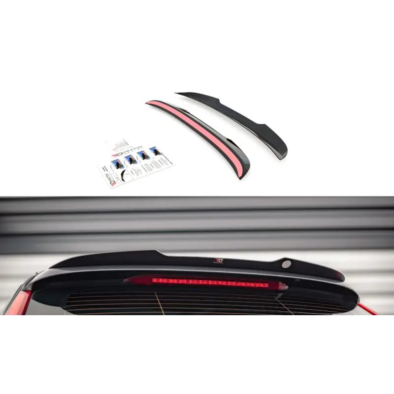 SPOILER CAP VOLVO V90 MK2 - MAXTON DESIGN - FINITION NOIR BRILLANT Usine Directe