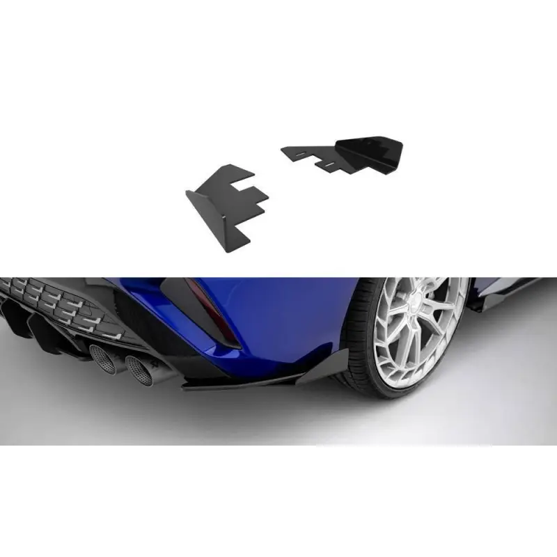 Paiement Sécurisé REAR SIDE FLAPS AUDI S3 SEDAN 8Y FACELIFT - MAXTONDESIGN - FINITION NOIR + NOIR BRILLANT