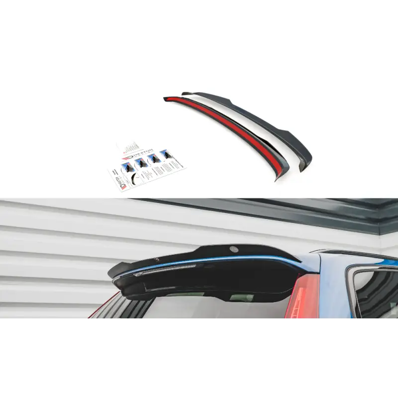 SPOILER CAP VOLVO V60 R-DESIGN MK2 - MAXTON DESIGN - FINITION NOIR BRILLANT Livraison Express