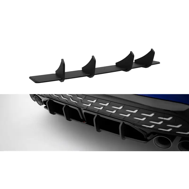 Usine Directe STREET PRO CENTRAL DIFFUSEUR ARRIERE AUDI S3 SEDAN 8Y FACELIFT - MAXTONDESIGN