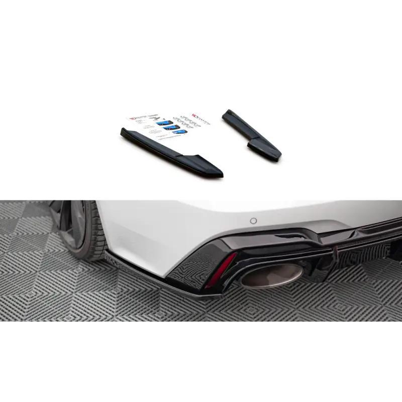 LAMES DE PARE-CHOCS ARRIÈRE LATÉRALES V.2 AUDI RS6 C8 - MAXTONDESIGN - FINITION NOIR BRILLANT Seulement Aujourd’hui