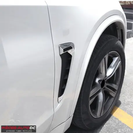 Offre Spéciale BOUCHE D'AIR DES AILES M-OPTIK AILERONS CHROMÉS NOIRS POUR BMW X5 F15