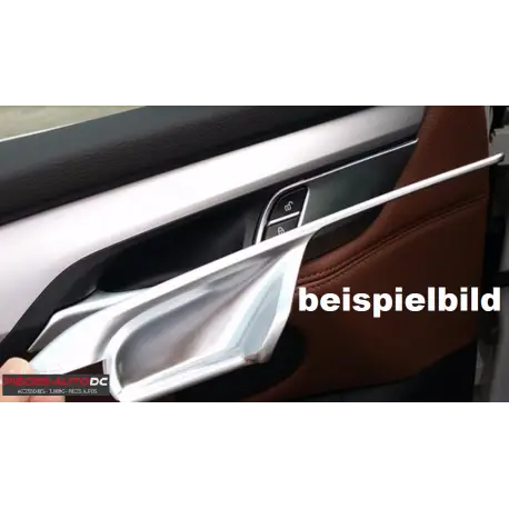 Offre Spéciale COQUES DE POIGNÉE DE PORTE ENCASTRÉES NOIR BRILLANT POUR BMW X5 F15 ET X6 F16