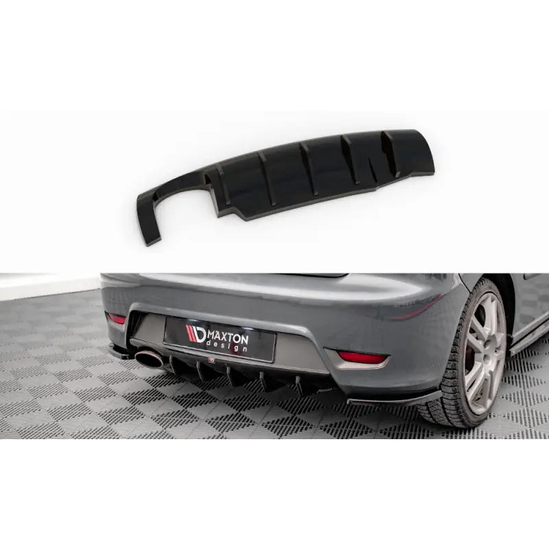 Dernière Chance DIFFUSEUR ARRIÈRE COMPLET SEAT IBIZA CUPRA MK3 - MAXTON DESIGN - FINITION NOIR BRILLANT