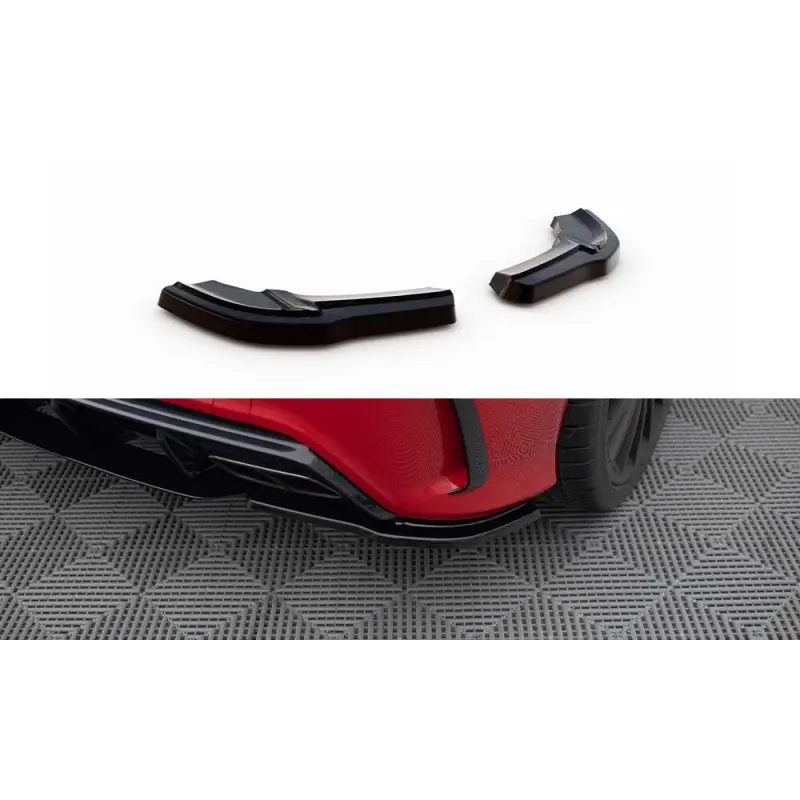 Commande En Gros LAME DU PARE CHOCS ARRIERE MERCEDES A W176 AMG FACELIFT - MAXTON DESIGN - FINITION NOIR BRILLANT