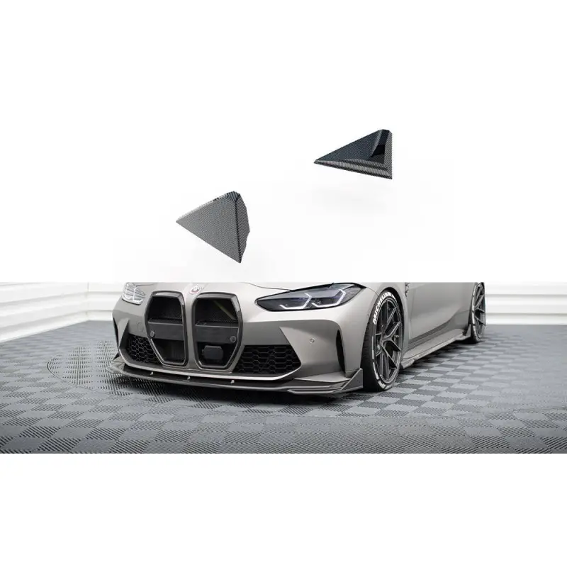 Commander Vite RAJOUT FLAPS AVANT POUR BMW M4 G82 - MAXTONDESIGN - VERITABLE CARBON