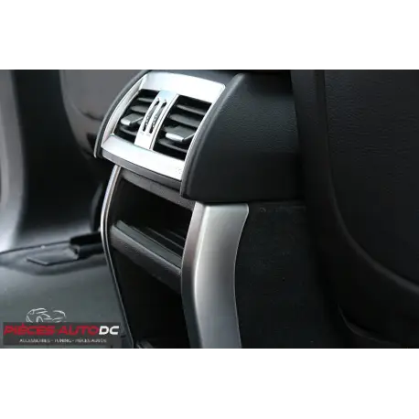BUSES DE VENTILATION CADRE CHROMÉ ARRIÈRE POUR BMW X5 F15 ET X6 F16 Quantité Limitée