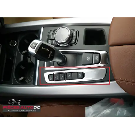 COUVERCLE DU CADRE CHROMÉ DE LA PORTE DE CHANGEMENT DE VITESSE POUR LA BMW X5 X6 F15 F16 Satisfait Ou Remboursé