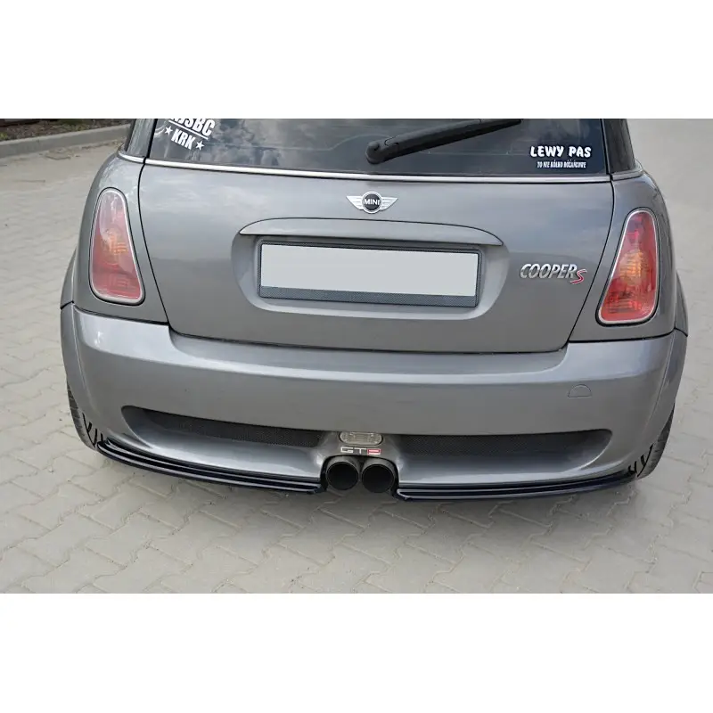 LAME DU PARE-CHOCS ARRIERE MINI R53 COOPER S JCW - MAXTON DESIGN - FINITION NOIR BRILLANT Marque