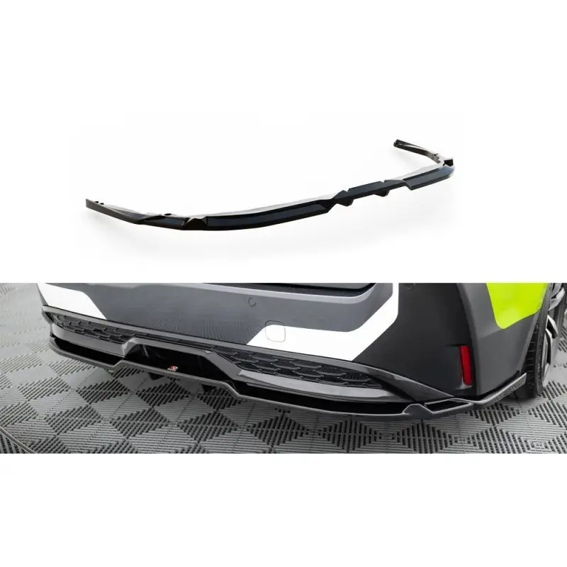 Jusqu’à Épuisement Des Stocks ARRIERE SPLITTER (AVEC UNE BARRE VERTICALE) TOYOTA COROLLA GR SPORT TOURING SPORTS XII - MAXTONDESIGN - FINITION NOIR BRILLANT