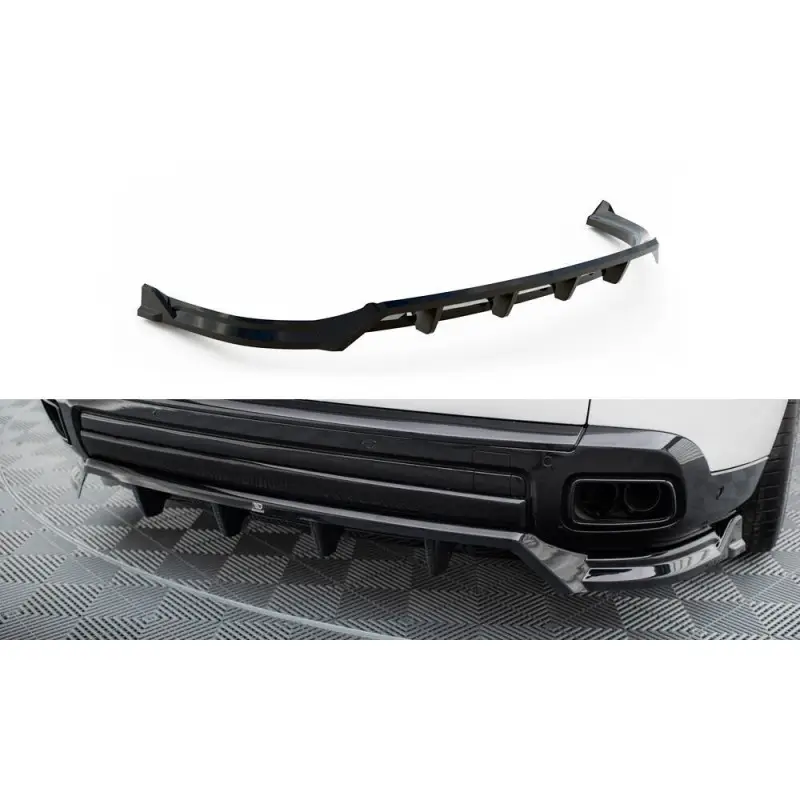 ARRIERE SPLITTER (AVEC UNE BARRE VERTICALE) ROLLS ROYCE CULLINAN - MAXTONDESIGN - FINITION NOIR BRILLANT Soldes