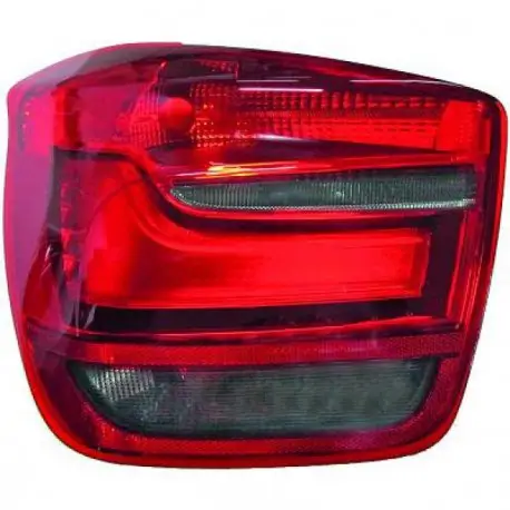 SET DE DEUX FEUX ARRIERE BMW SERIE 1 F20 F21 (11-15) - LED - ROUGE-FUME Produit De Marque