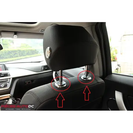 Satisfait Ou Remboursé LE CADRE CHROMÉ RECOUVRE L'APPUI-TÊTE DE LA BMW 3 SÉRIE F30, F31 ET F34 GT