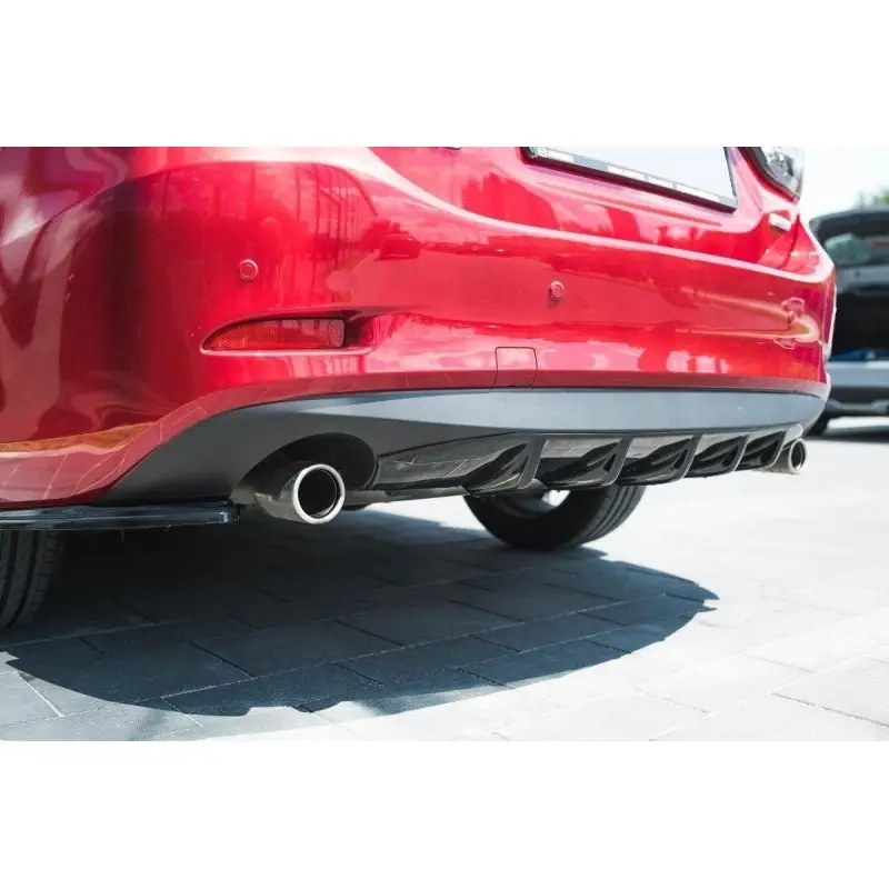 Livraison Gratuite RAJOUT DU PARE-CHOCS ARRIERE MAZDA 6 GJ (MK3) FACELIFT - MAXTON DESIGN - FINITION NOIR BRILLANT
