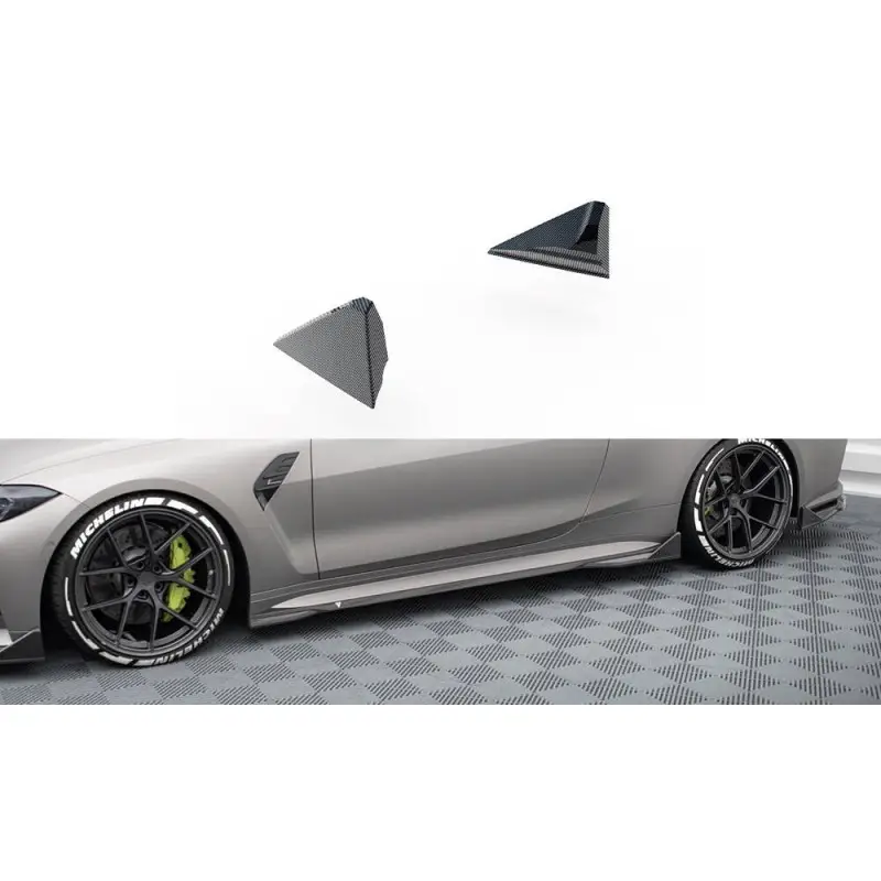 Carbon Side Flaps BMW M4 G82- MAXTONDESIGN - FINITION CARBON VERITABLE Seulement Aujourd’hui
