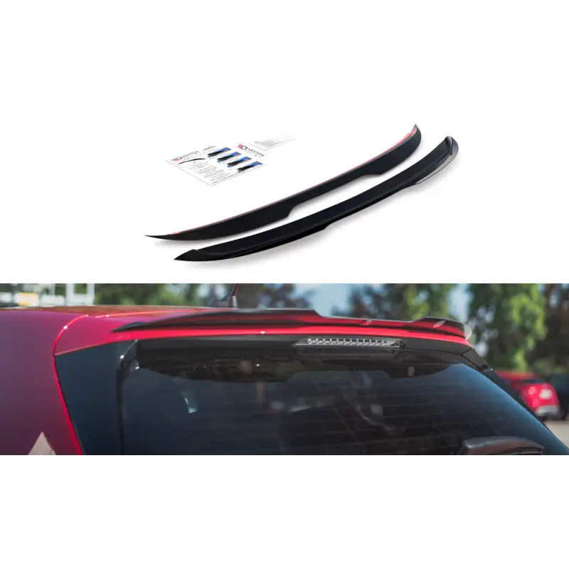SPOILER CAP PEUGEOT 308 GT MK2 FACELIFT - MAXTON DESIGN - FINITION NOIR BRILLANT Bon Plan