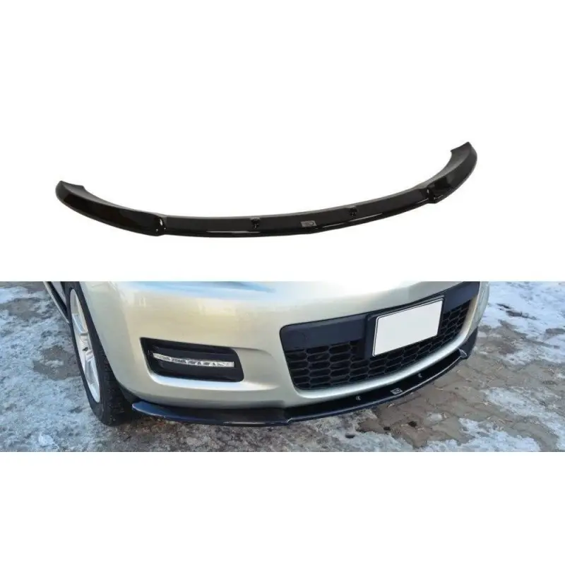 Populaire LAME DU PARE-CHOCS AVANT MAZDA CX-7 - MAXTON DESIGN - FINITION NOIR BRILLANT