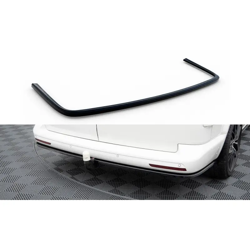 Retour Gratuit CENTRAL ARRIERE SPLITTER VOLKSWAGEN T6 LONG FACELIFT - MAXTONDESIGN - FINITION NOIR BRILLANT