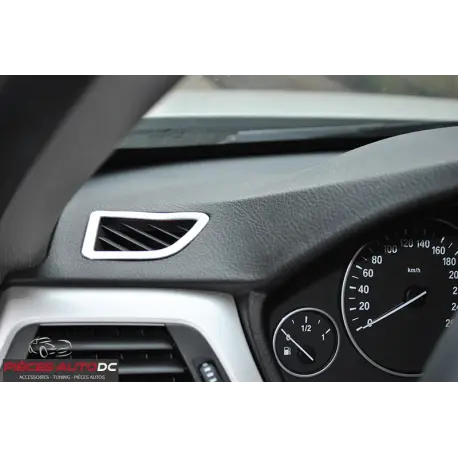 VENTILATION DES BUSES D'AIR DU COUVERCLE DU CHÂSSIS CHROMÉ POUR LES BMW 3 SÉRIES F30 ET F31 Offre Limitée