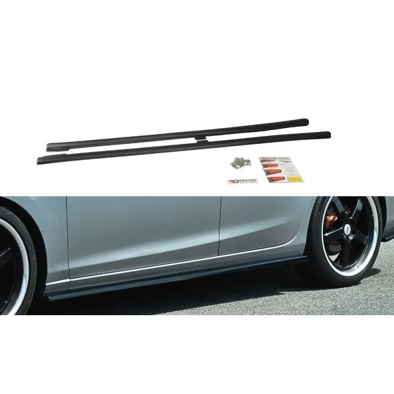 Super Prix RAJOUTS DES BAS DE CAISSE POUR MAZDA 6 GJ (MK3) WAGON - MAXTON DESIGN - FINITION NOIR BRILLANT