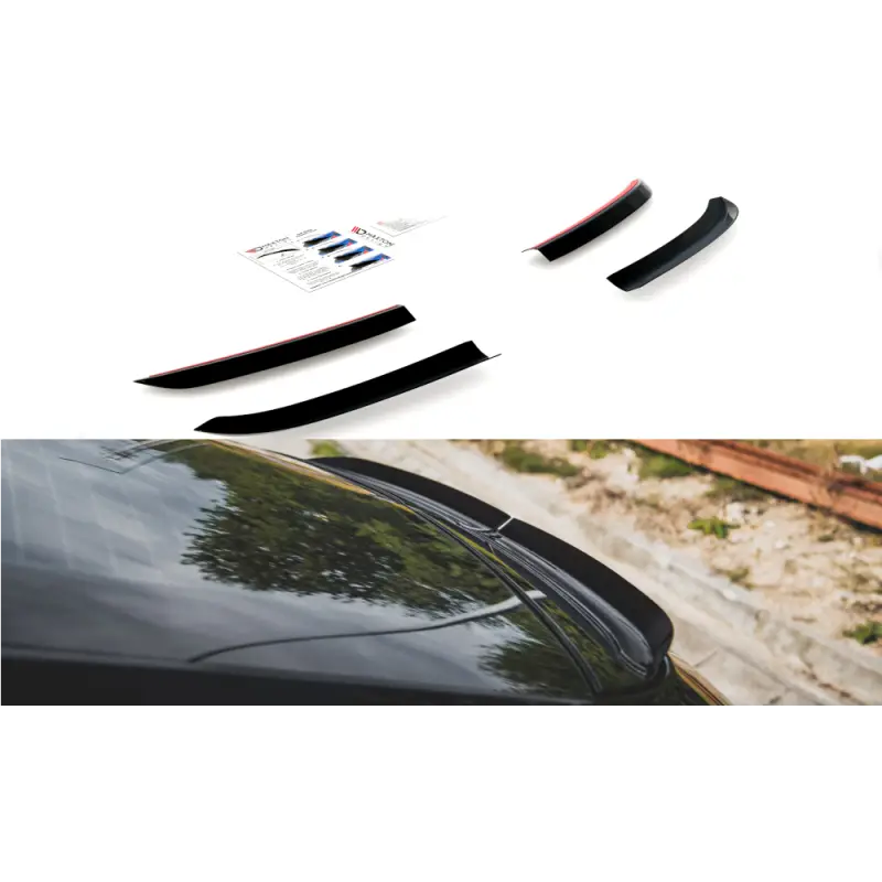 Bon Plan SPOILER CAP PORSCHE PANAMERA TURBO 970 FACELIFT - MAXTON DESIGN - FINITION NOIR BRILLANT
