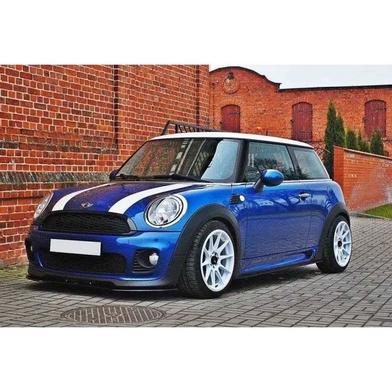 Expédié Aujourd’hui RAJOUTS DES BAS DE CAISSE POUR MINI COOPER R56 JCW - MAXTON DESIGN - FINITION NOIR BRILLANT