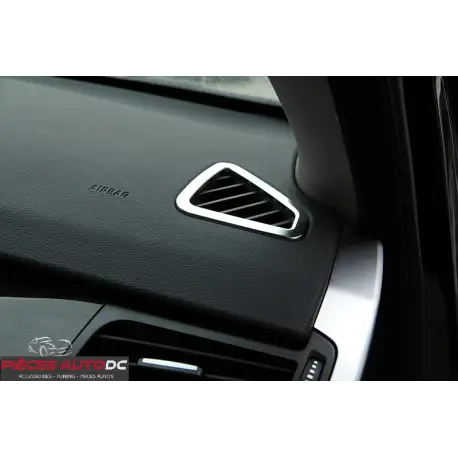 TABLEAU DE BORD DE VENTILATION DES BUSES D'AIR DU COUVERCLE DU CADRE CHROMÉ POUR LA BMW X5 F15 Nouvelle Collection