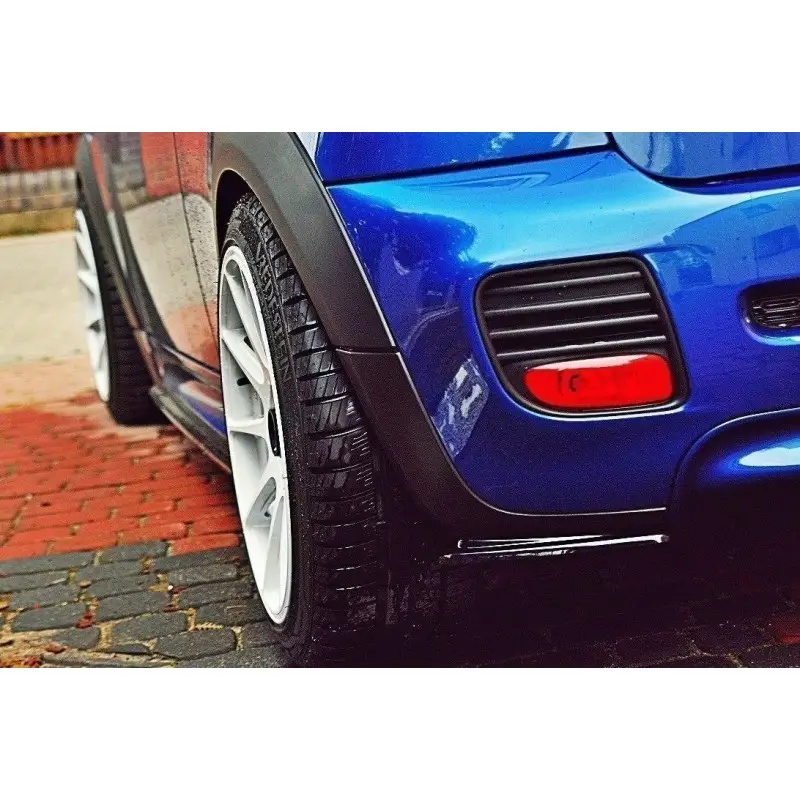 Prix Réduit LAME DU PARE-CHOCS ARRIERE MINI COOPER R56 JCW - MAXTON DESIGN - FINITION NOIR BRILLANT