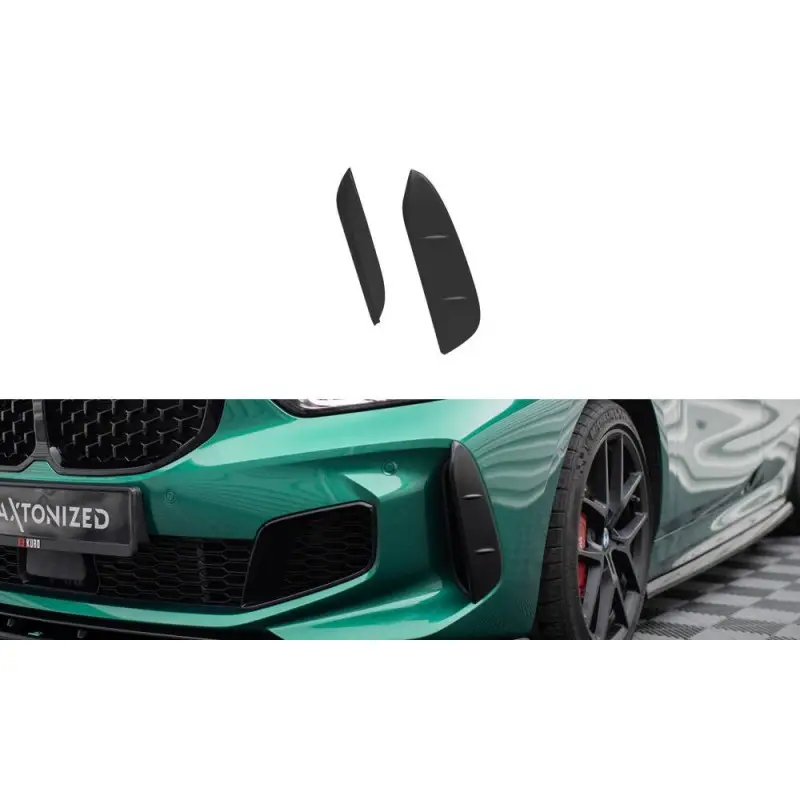 Bon Plan COUVERCLES D'ADMISSION D'AIR DE PARE-CHOCS AVANT BMW 1 F40 M-PACK / M135I - MAXTONDESIGN - FINITION NOIR BRILLANT