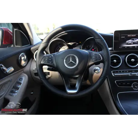 LENKRAD RING 58MM ALU TUNING FÜR MERCEDES A B C CLA GLE GLC Soldes
