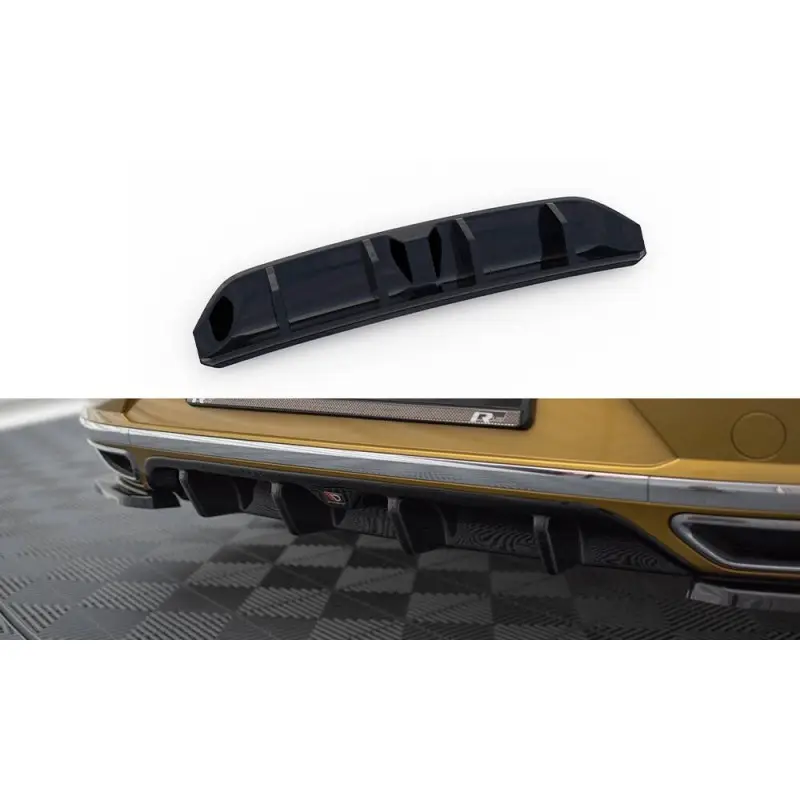 Retour Gratuit RAJOUT DU PARE-CHOCS ARRIERE VW ARTEON - MAXTON DESIGN - FINITION NOIR BRILLANT