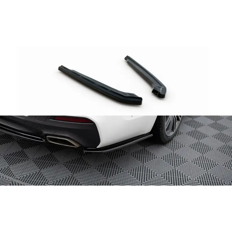 LAME DU PARE CHOCS ARRIERE BMW 5 G30- G31 M-PACK - MAXTON DESIGN - FINITION NOIR BRILLANT Commande En Gros