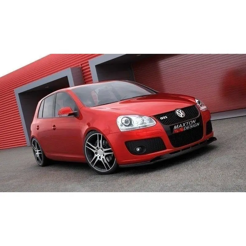 LAME DU PARE-CHOCS AVANT VW GOLF 5 GTI - MAXTON DESIGN - FINITION NOIR BRILLANT Réduction