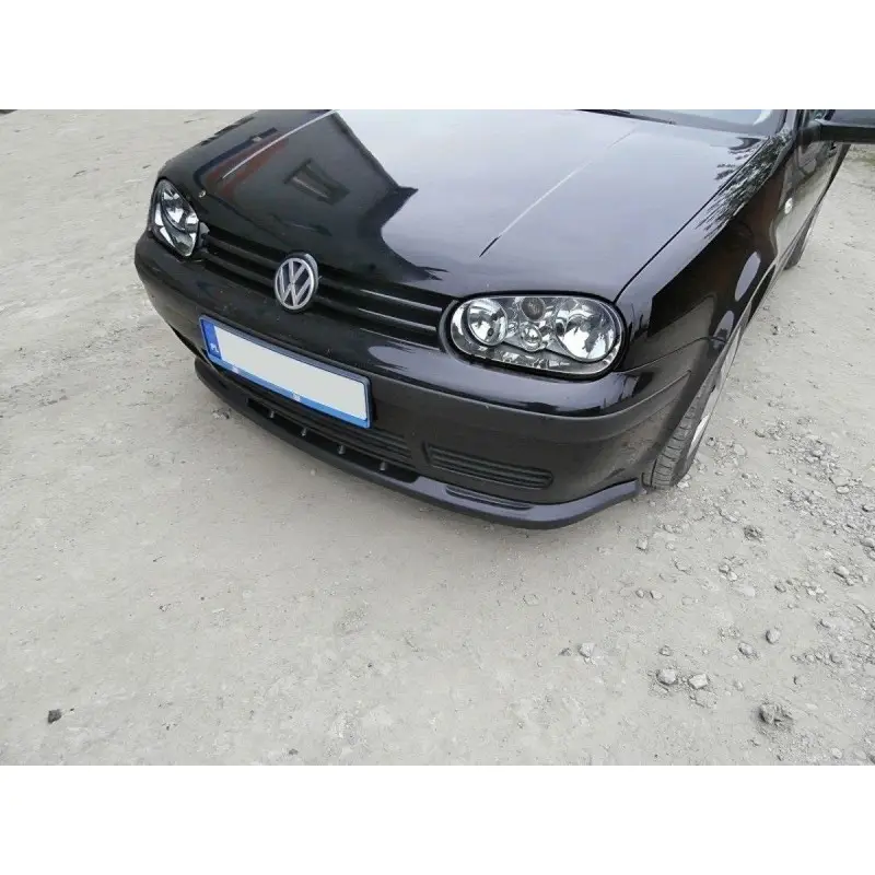 LAME DU PARE-CHOCS VW GOLF 4 - MAXTON DESIGN - FINITION NOIR BRILLANT Usine Directe