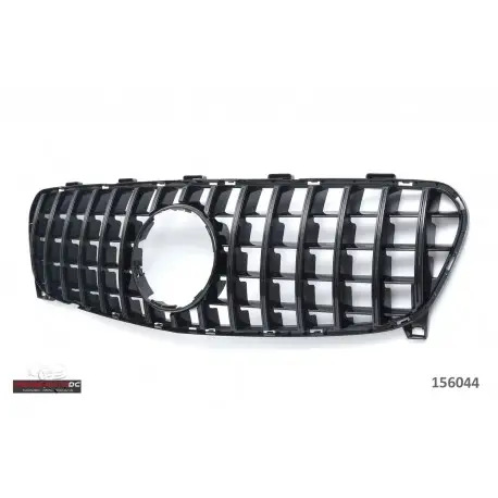 CALANDRE LOOK GT-R PANAMERICANA POUR MERCEDES X156 GLA FACELIFT (17-20) NOIR - FULL BLACK Offre Limitée