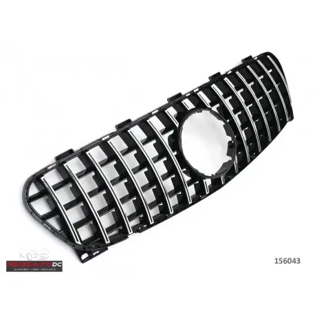 Nouvelle Collection CALANDRE LOOK GT-R PANAMERICANA POUR MERCEDES X156 GLA FACELIFT (17-20) NOIR CHROME