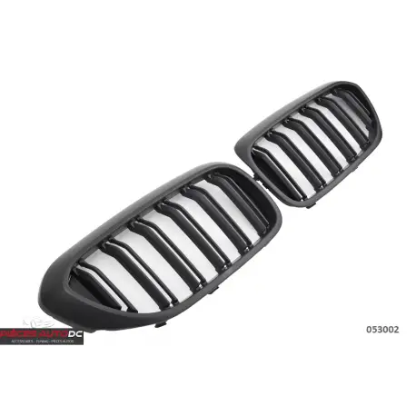 Livraison Gratuite CALANDRE DOUBLE LIGNES LOOK M5 NOIR MATT POUR BMW SERIE 5 G30 G31 (17-20)