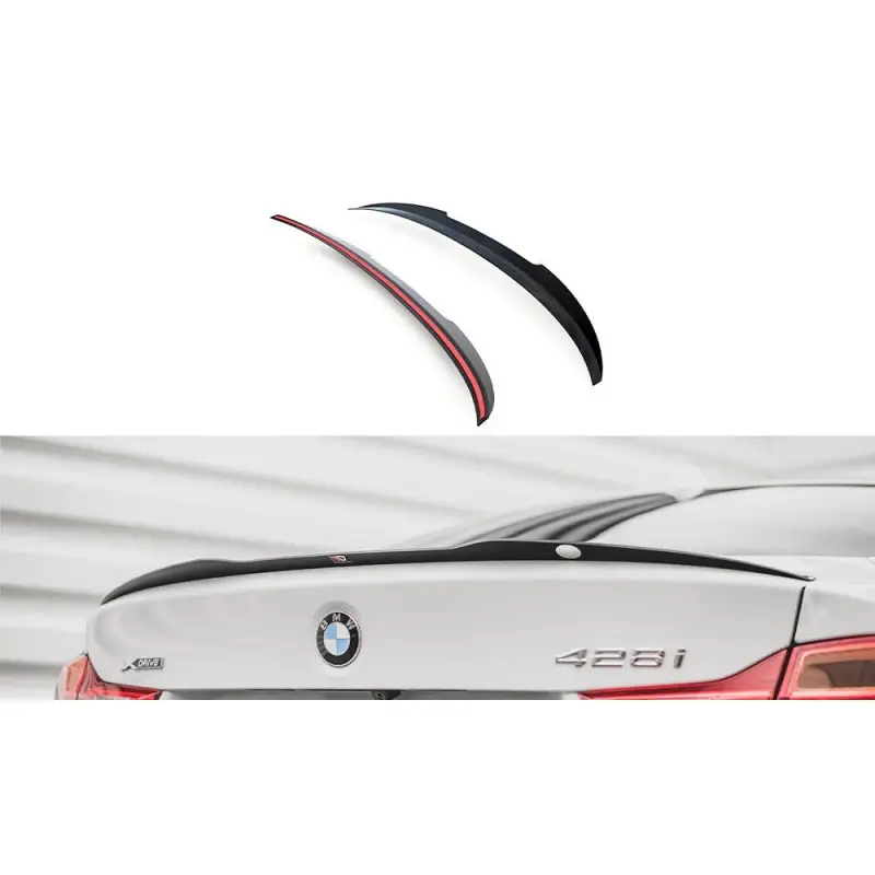 Satisfait Ou Remboursé SPOILER CAP BMW 4 F32 - MAXTON DESIGN - FINITION NOIR BRILLANT