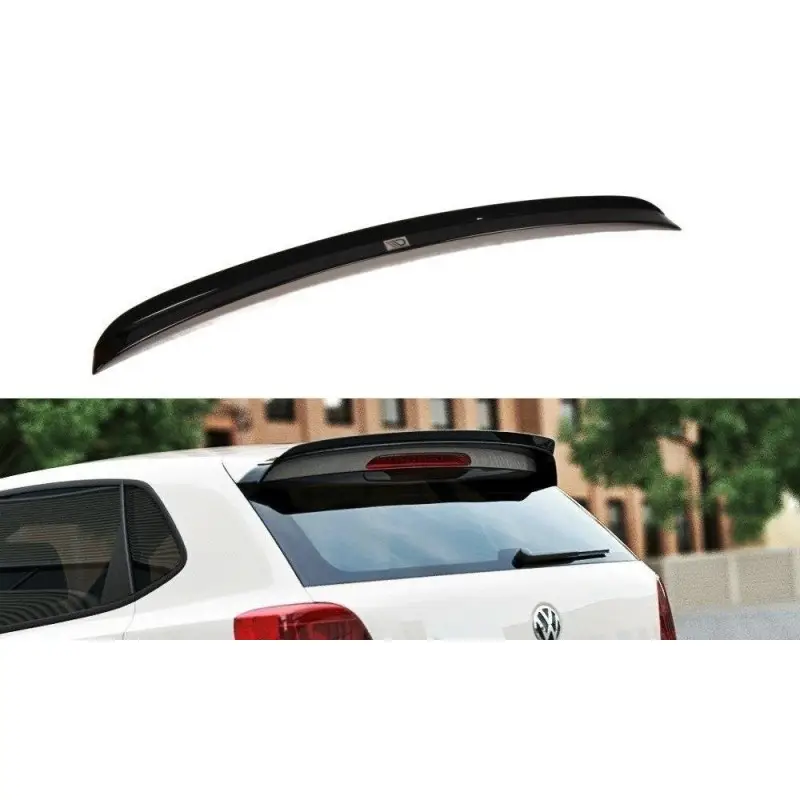 Acheter Direct SPOILER CAP VW POLO MK5 GTI (APRES FACELIFT) - MAXTON DESIGN - FINITION NOIR BRILLANT