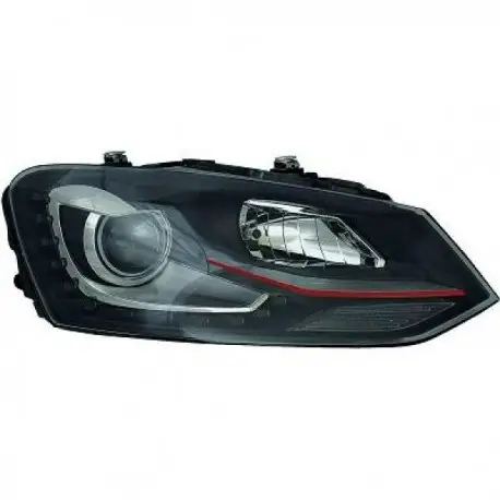 Jusqu’à Épuisement Des Stocks SET DE DEUX PHARES AVANT LOOK XENON GTI VW POLO 6R (09-14) - H7/H7