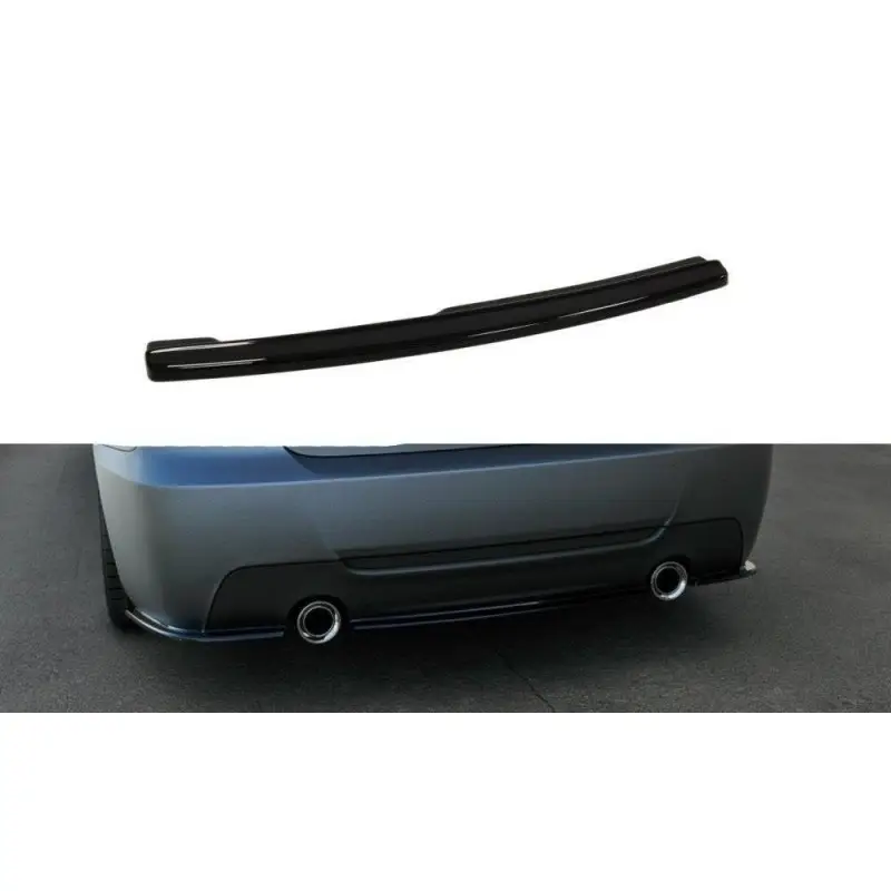 CENTRAL ARRIÈRE SPLITTER BMW 3 E92 MPACK - MAXTON DESIGN - FINITION NOIR BRILLANT Prix Choc