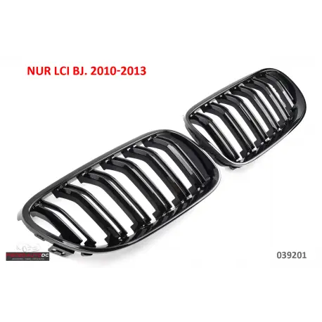 CALANDRE DOUBLE LIGNES LOOK M3 NOIR BRILLANT POUR BMW SERIE 3 E92 E93 (10-13) Offre Exclusive