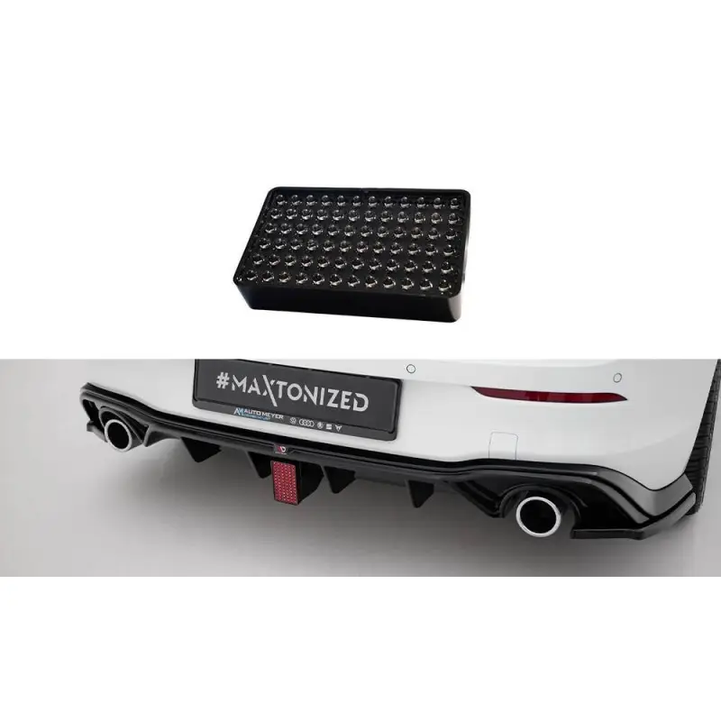 FEU STOP LEDVOLKSWAGEN GOLF GTI MK8 - MAXTONDESIGN - FINITION NOIR BRILLANT Certifié