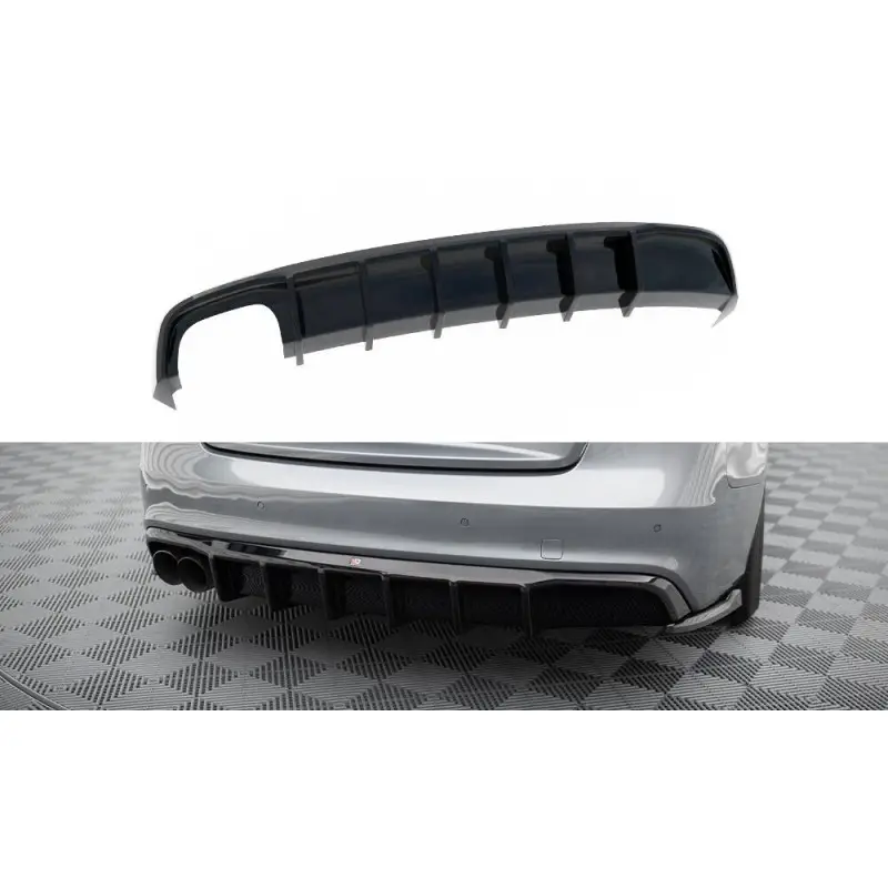 Nouveauté DIFFUSEUR ARRIERE COMPLET AUDI A5 S-LINE COUPE 8T FACELIFT (VERSION DOUBLE ÉCHAPPEMENT SIMPLE FACE) - MAXTONDESIGN - FINITION NO